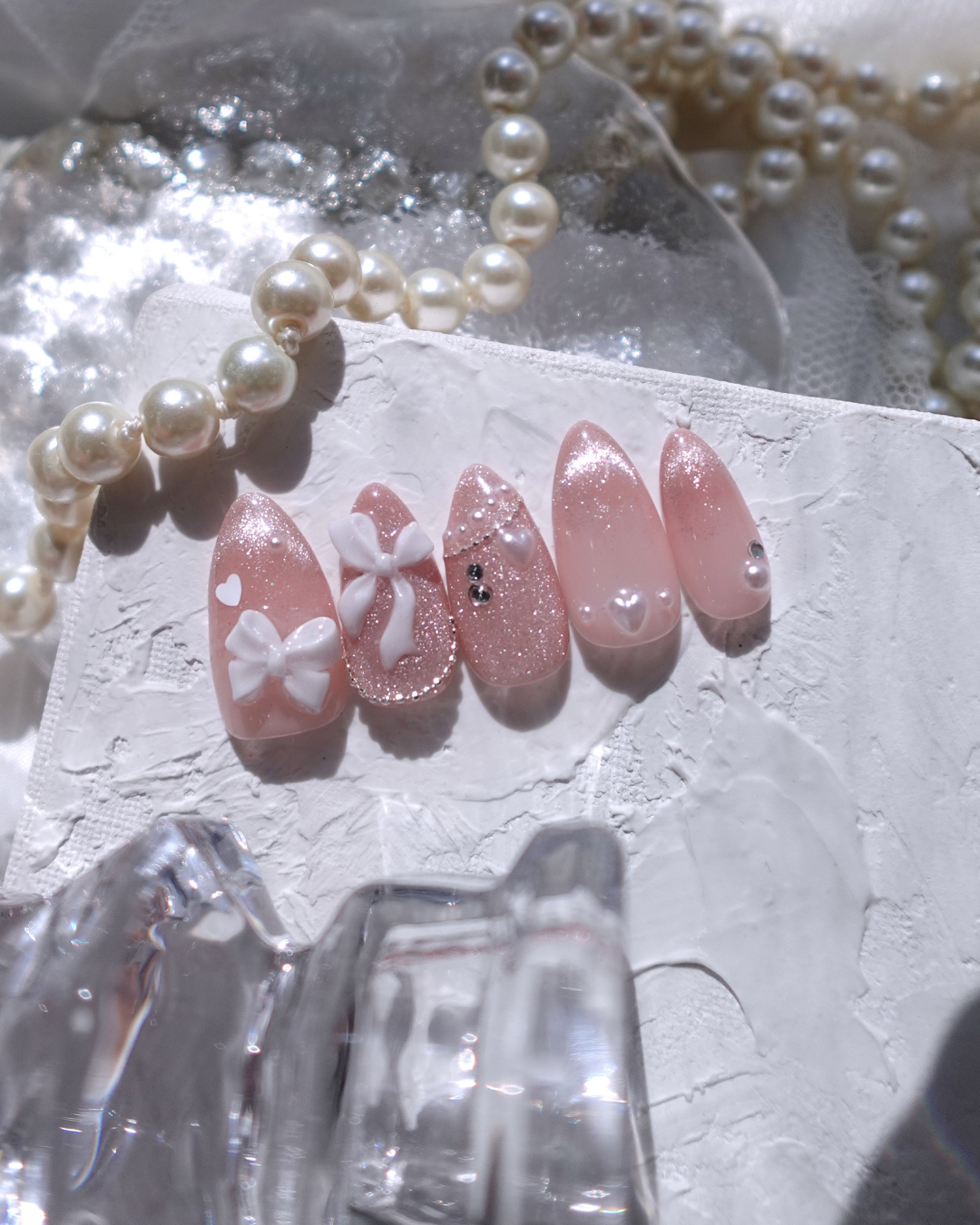 NEW】マグボリューム/マグネットフレンチ/リボン/立体パーツ