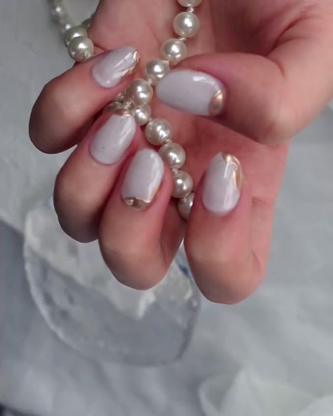 【NEW】ニュアンスベーシック/シンプルネイル/ミラーネイル/個性ネイル/ショートネイル/ナチュラル/ワイド/ネイルチップ