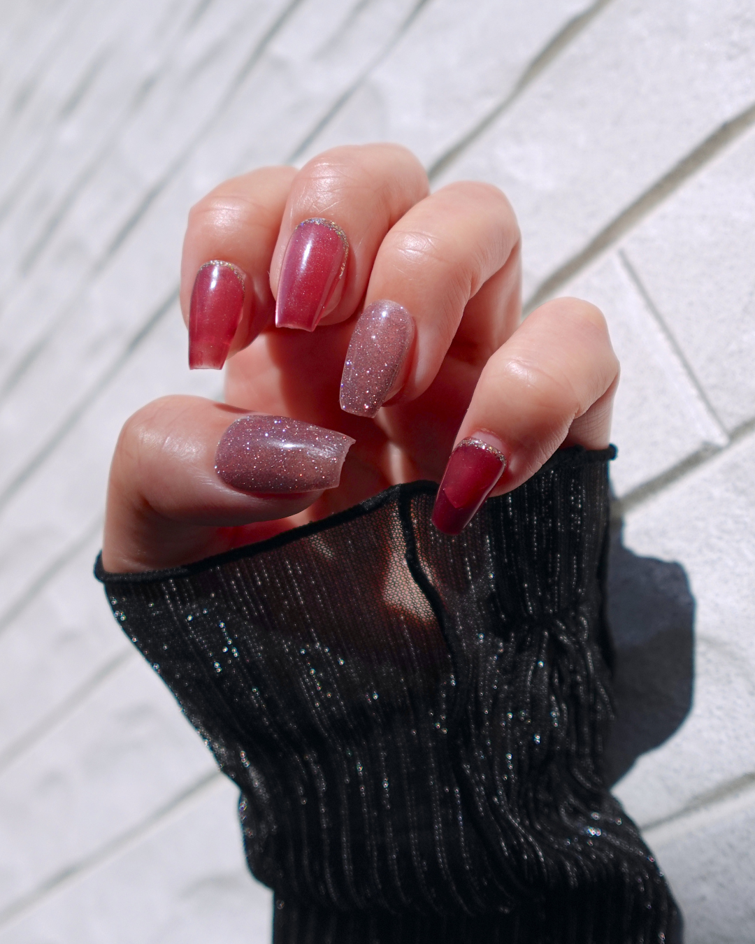 【NEW】ライト/水光/マグネットネイル/シンプルネイル/フラッシュネイル/グリッター/ナチュラル/ショートネイル/ミディアムバレリーナ/ミディアムアーモンド/ネイルチップ